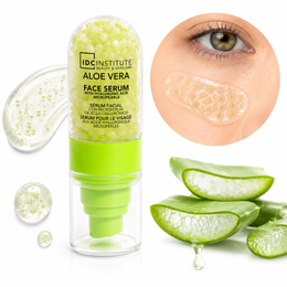 Ser facial cu aloe vera si microperle, IDC Institute, 90503, 35ml