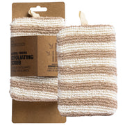 Set 12 Bureti de baie exfolianti din fibre de bambus, multicolori, IDC Institute, 91022