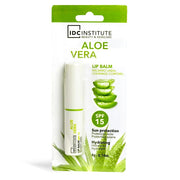 Balsam de buze hidratant cu Aloe Vera si SPF 15, 92051, IDC Institute, 4g