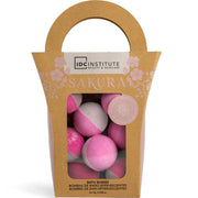 Set 8 bile efervescente de baie Sakura, IDC Institute 99021, 8 x 15g