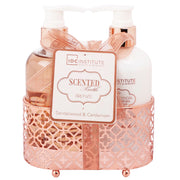 Set cadou Shower Duo Bronze Sandalwood & Cardamom, IDC Institute, 500 ml, 99281
