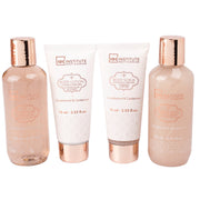 Set cadou pentru ingrijire corporala si baie Bronze Sandalwood & Cardamom, IDC Institute, 300 ml, 99282, 4 piese