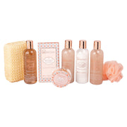 Set cadou 8 produse pentru ingrijire corporala si baie Ritual Bronze Sandalwood & Cardamom, IDC Institute, 1050 ml,99287