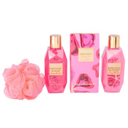 Set cadou pentru ingrijire corporala si baie Secret Stories Cherry Blossom, IDC Institute, 99296