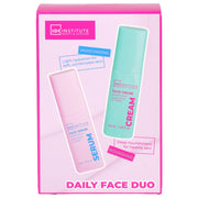 Set pentru ingrijire faciala zilnica cu serum si crema hidratanta, Glissy Radiant, IDC Institute