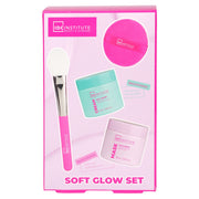 Set 4 produse pentru hidratare, luminozitate si rasfat facial Glissy, IDC Institute