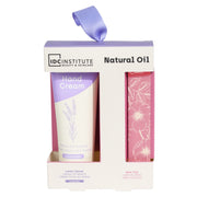Set pentru ingrijirea mainilor Natural Oil Perfect Manicure Lavender, IDC Institute, 60 ml, 99331