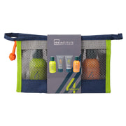 Set cadou pentru barbati cu produse de ingrijire si borseta, 4 piese, IDC Institute Men 4 Elements, 99347