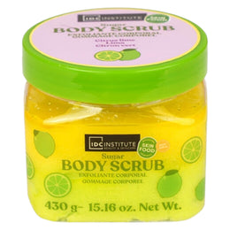 Exfoliant de corp cu zahar si aroma de lime, IDC Institute, 99396, 430 g