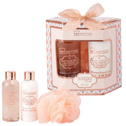 Set cadou pentru ingrijire corporala si baie Ritual Bronze Sandalwood & Cardamom, IDC Institute, 99278