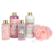 Set cadou pentru ingrijire corporala si baie Scented Garden Wildflowers, IDC Institute, 99312, 5 piese