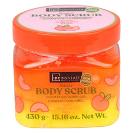 Exfoliant de corp cu zahar si aroma de piersica, IDC Institute, 99395, 430 g