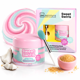 Mască de noapte pentru buze Swirly Night – Coconut Sugar, Idc Institute , 68341, 20g