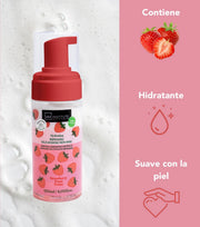 Demachiant bifazic hidratant pentru curatarea fetei Skin Food Strawbery, 120 ml, Idc Institute, 44130S