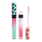 Set 24 luciu de buze cu aroma de capsuni si pepene verde 26029, IDC Institute