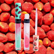 Set 2 luciu de buze cu aroma de capsuni si pepene verde 26029, IDC Institute, 7 ml