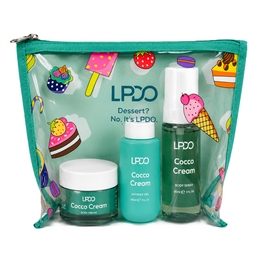 Set Cadou Travel Summer Kit Cocco Cream, 4 piese, LPDO