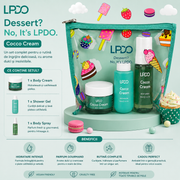 Set Cadou Travel Summer Kit Cocco Cream, 4 piese, LPDO