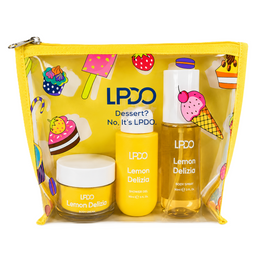 Set Cadou Travel Summer Kit Lemon Delizia, 4 piese, LPDO