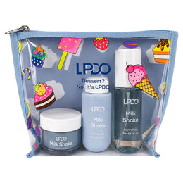 Set Cadou Travel Summer Kit Milk Shake, 4 piese, LPDO