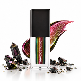 Fard de ochi lichid duocromatic Black Crystals Magic Studio 50518, 1,8 ml, Nr. 2