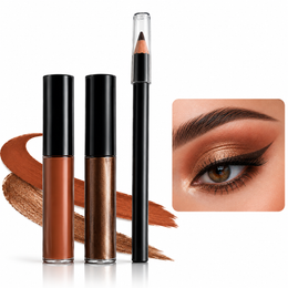 Set creion si fard lichid de pleoape Matte & Metal Magic Studio Maro 60751N3