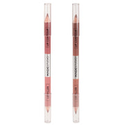 Set 2 Creioane Buze 2 in 1 Fair & Medium, Lip Contour Duo , Magic Studio, 90463