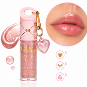 Luciu de buze Juicy Pink Glaze, Coquette Charm ,Magic Studio, 90471, 5 ml