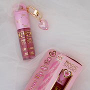 Luciu de buze Juicy Pink Glaze, Coquette Charm ,Magic Studio, 90471, 5 ml