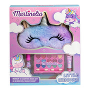 Set cosmetice pentru fetite si masca de dormit, Little Unicorn , 12024, Martinelia