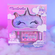 Set cosmetice pentru fetite si masca de dormit, Little Unicorn , 12024, Martinelia