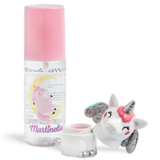 Set body mist si balsam de buze cu aroma de capsuni My Sweet Dreams Martinelia 24185PK, 103ml