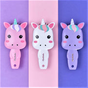 Perie de par pentru copii mov Sweet Dreams Unicorn Martinelia 3014w