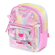 Set rucsac si produse cosmetice pentru copii Martinelia Shimmer Wings Bagpack & Beauty Set 30606