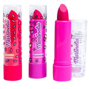 Set 3 bucati Ruj World Lipstick 35077, Martinelia 12g