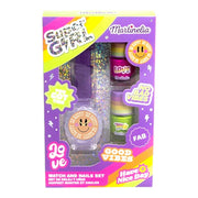 Set ceas, lac de unghii si luciu de buze Super Girl Martinelia 44056