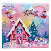 Calendar Advent Little Unicorn, Martinelia, 44400, 24 surprize de machiaj si accesorii pentru copii