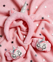 Unicorn Set bentita si bratari de incheietura plusate, Martinelia, 56040