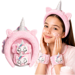 Unicorn Set bentita si bratari de incheietura plusate, Martinelia, 56040