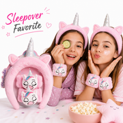 Unicorn Set bentita si bratari de incheietura plusate, Martinelia, 56040