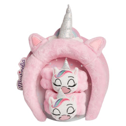 Unicorn Set bentita si bratari de incheietura plusate, Martinelia, 56040