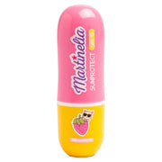 Set 12 bucati balsam de buze cu SPF 15 pentru copii, 68025, 3.5 g  Martinelia,