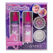 Set sclipici pentru păr si corp Cosmic Glowy Galaxy Dreams, Martinelia, 85429
