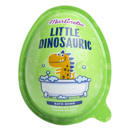Bila efervescenta de baie Little Dinorassic Surprise Bath Bomb Martinelia 99587, verde, 140 g