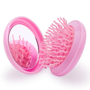 Set 12 perii de par pentru copii pliabile cu oglinda si joc labirint Martinelia 3015w