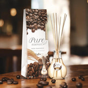 Difuzor cu betisoare parfumate Pure Essence, Cafea, Revers, 50 ml