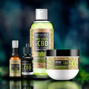 Pachet ingrijire par cu ulei natural de canepa CBD, Revers
