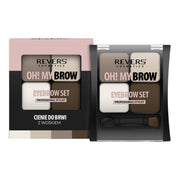 Kit fard de sprancene cu 4 culori, Professional Stylist, Revers, Nr.4