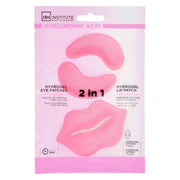 Masca 2 in 1 pentru ochi si buze cu acid hyaluronic, 90382, IDC Institute,