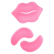 Masca 2 in 1 pentru ochi si buze cu acid hyaluronic, 90382, IDC Institute,